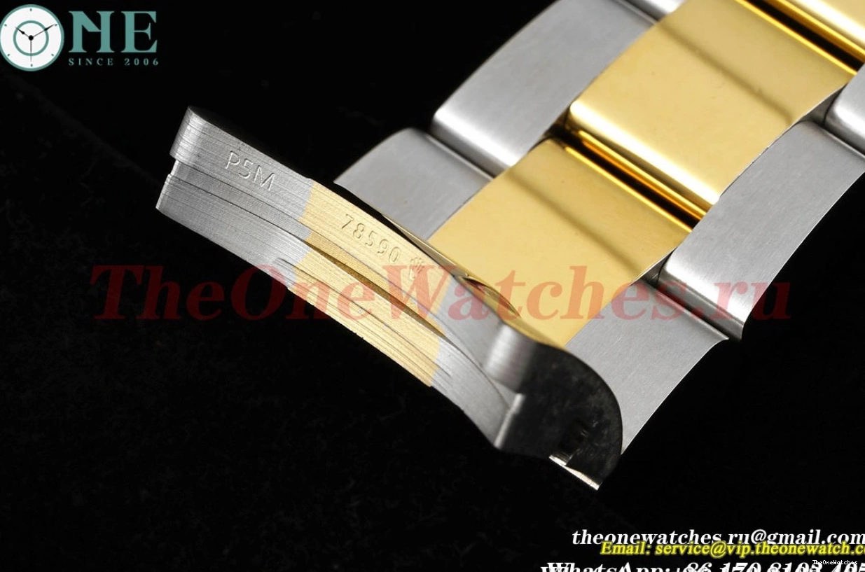 126333 SS Oyster GMF Stk 41MM Datejust 904L Grey YG VR3235 0322